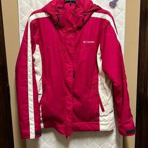 Woman’s Columbia ski jacket. Size Large